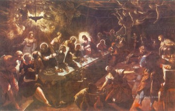 最後の晩餐 イタリア・ルネサンス ティントレット Oil Paintings